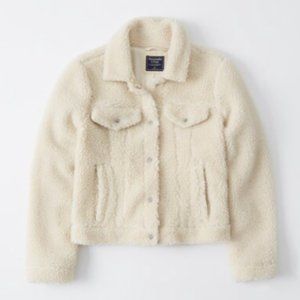 Abercrombie Sherpa Trucker Jacket